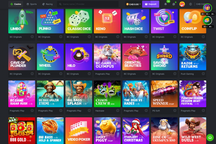 Discover the Exciting World of BC Game Online